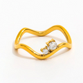 Sirena Wavy Stacking Band